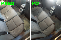 AUDI zadní sedadla